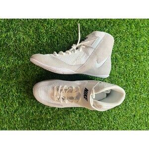 Nike Speedsweep VIII GS Wrestling Shoes HF9131-100 Grey Black Youth Size 13C New